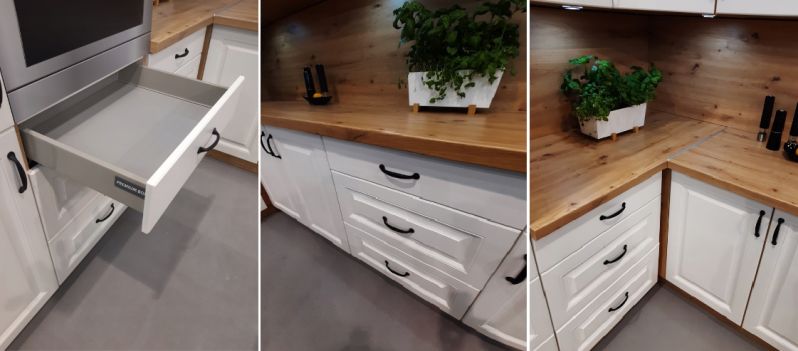 Kuchyňská linka STILLO BÍLÁ / ARTISAN I