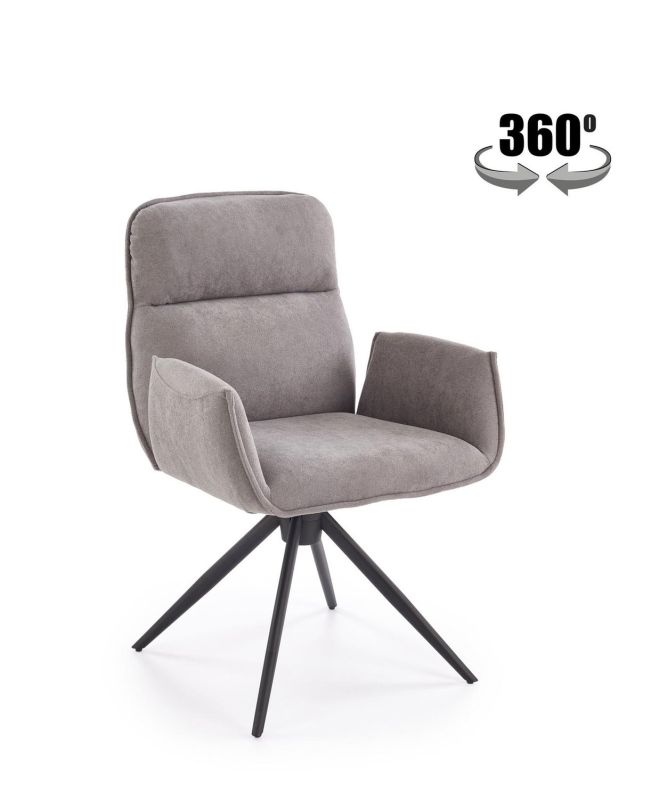 Jídelní židle K574 šedá