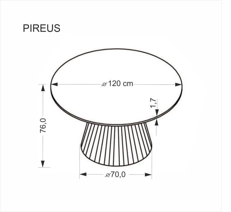 Jídelní stůl PIREUS