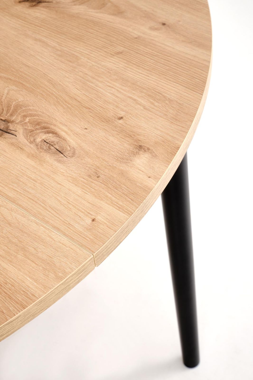 Jídelní stůl PIVOT dub artisan/černá
