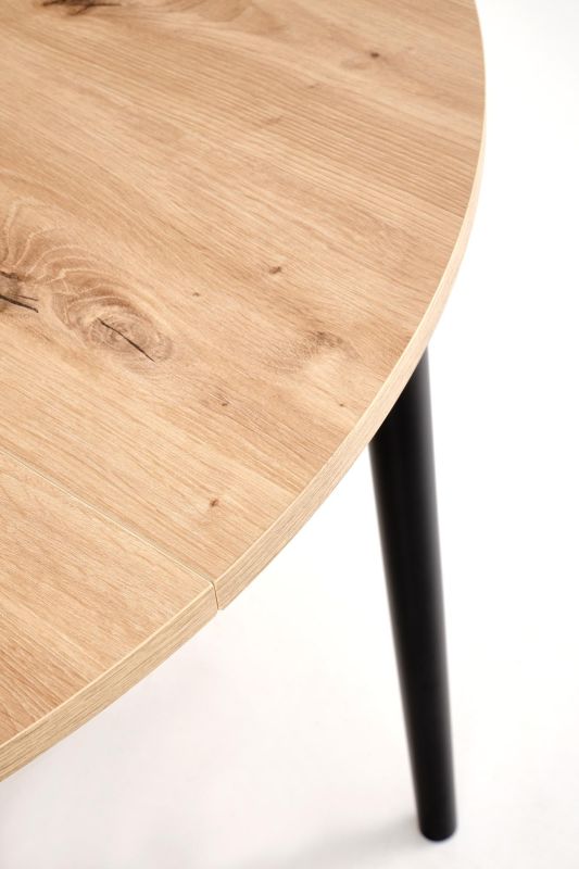Jídelní stůl PIVOT dub artisan/černá