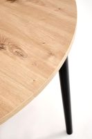 Jídelní stůl PIVOT dub artisan/černá