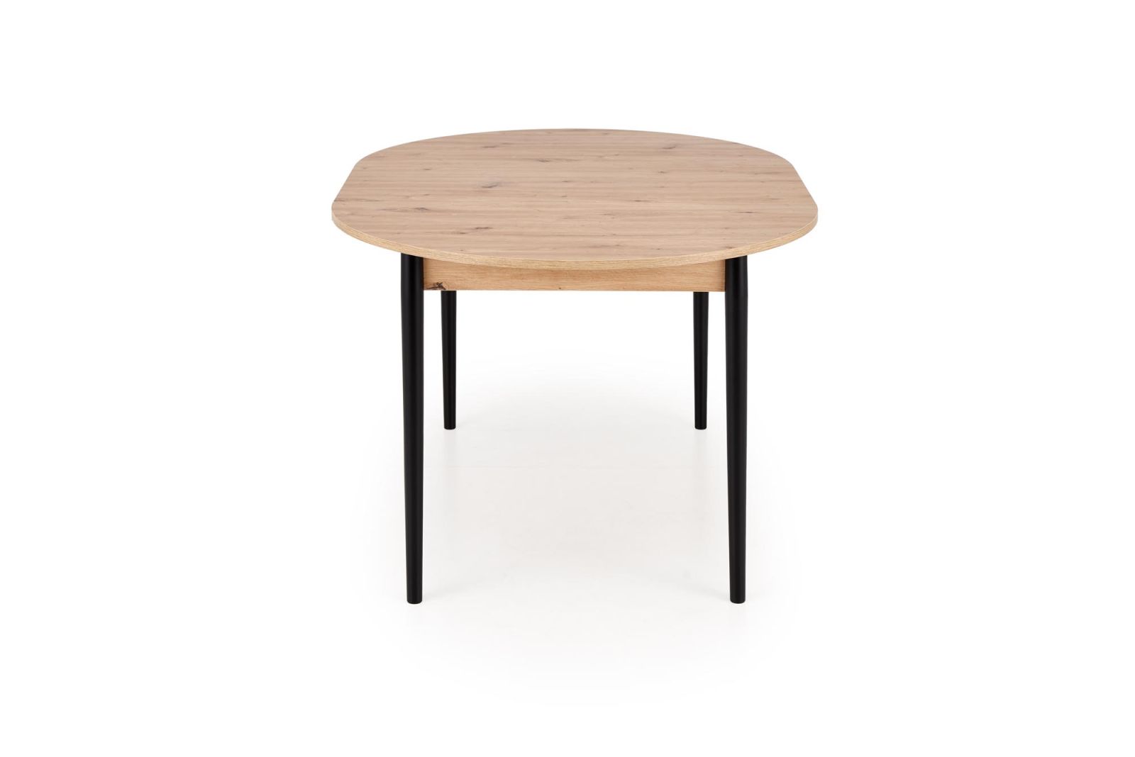 Jídelní stůl PIVOT dub artisan/černá