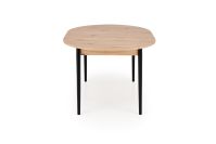 Jídelní stůl PIVOT dub artisan/černá