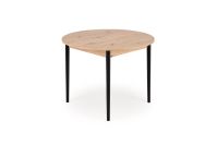 Jídelní stůl PIVOT dub artisan/černá