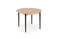 Jídelní stůl PIVOT dub artisan/černá