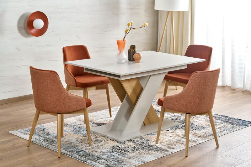 Jídelní stůl XARELTO kašmír/dub cremona