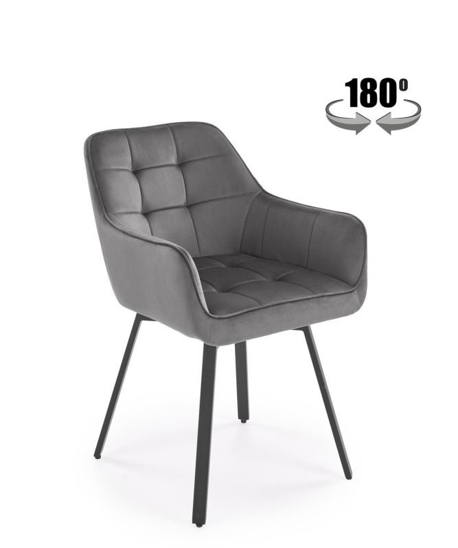 Jídelní židle K588 šedá
