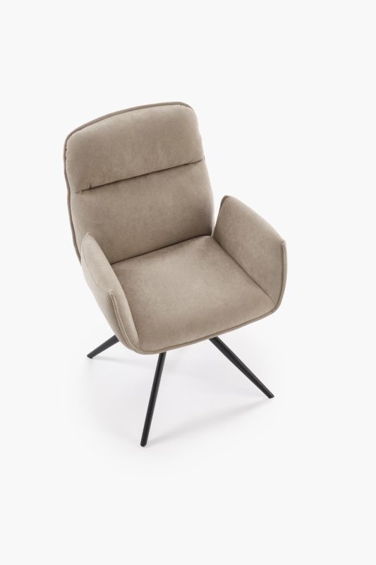 Jídelní židle K574 tmavě béžová