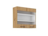 Horní prosklenná skříňka MODERNA 80 GS-72 2F