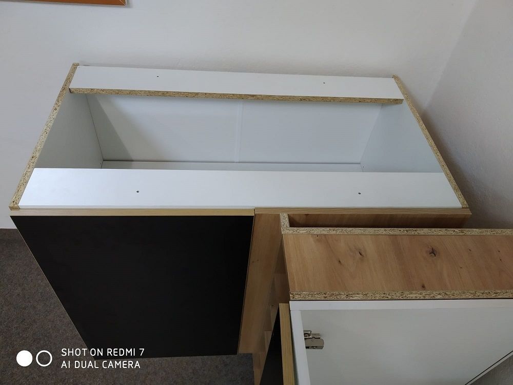 Spodní skříňka rohová MODERNA 105 ND 1F BB