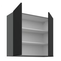 Horní skříňka ARIA ANTRACIT 80 G-72 2F