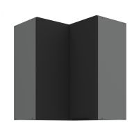 Horní rohová skříňka ARIA ANTRACIT 60x60 GN-72 2F (90°)