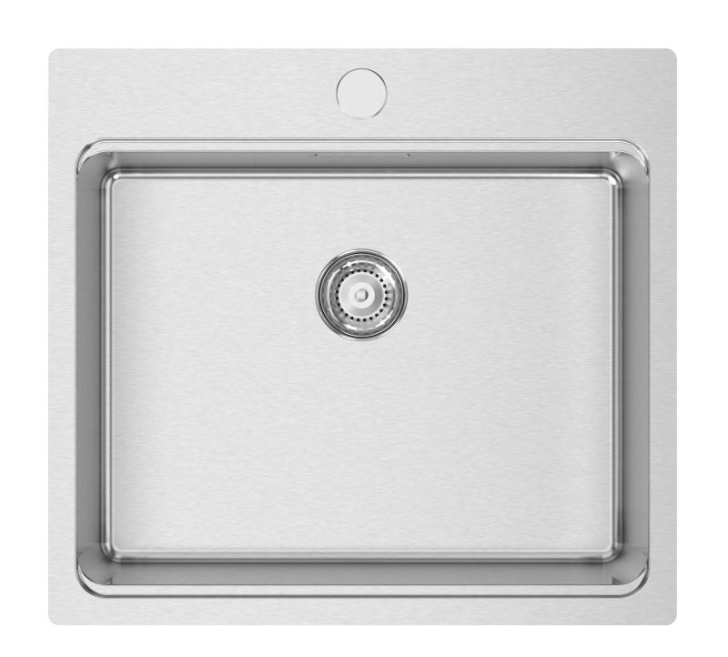 Sinks STEPER 550 CO 1,0 mm + bambusová deska