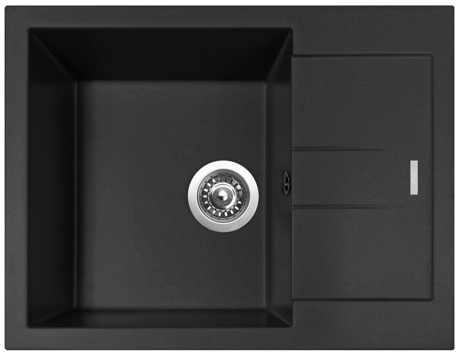 Sinks AMANDA 650 Nanoblack