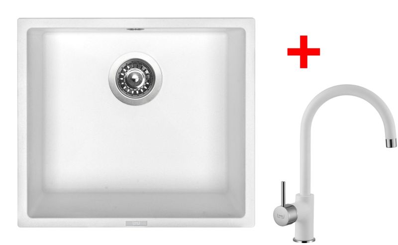 Sinks FRAME 457 Milk + Vitalia GR
