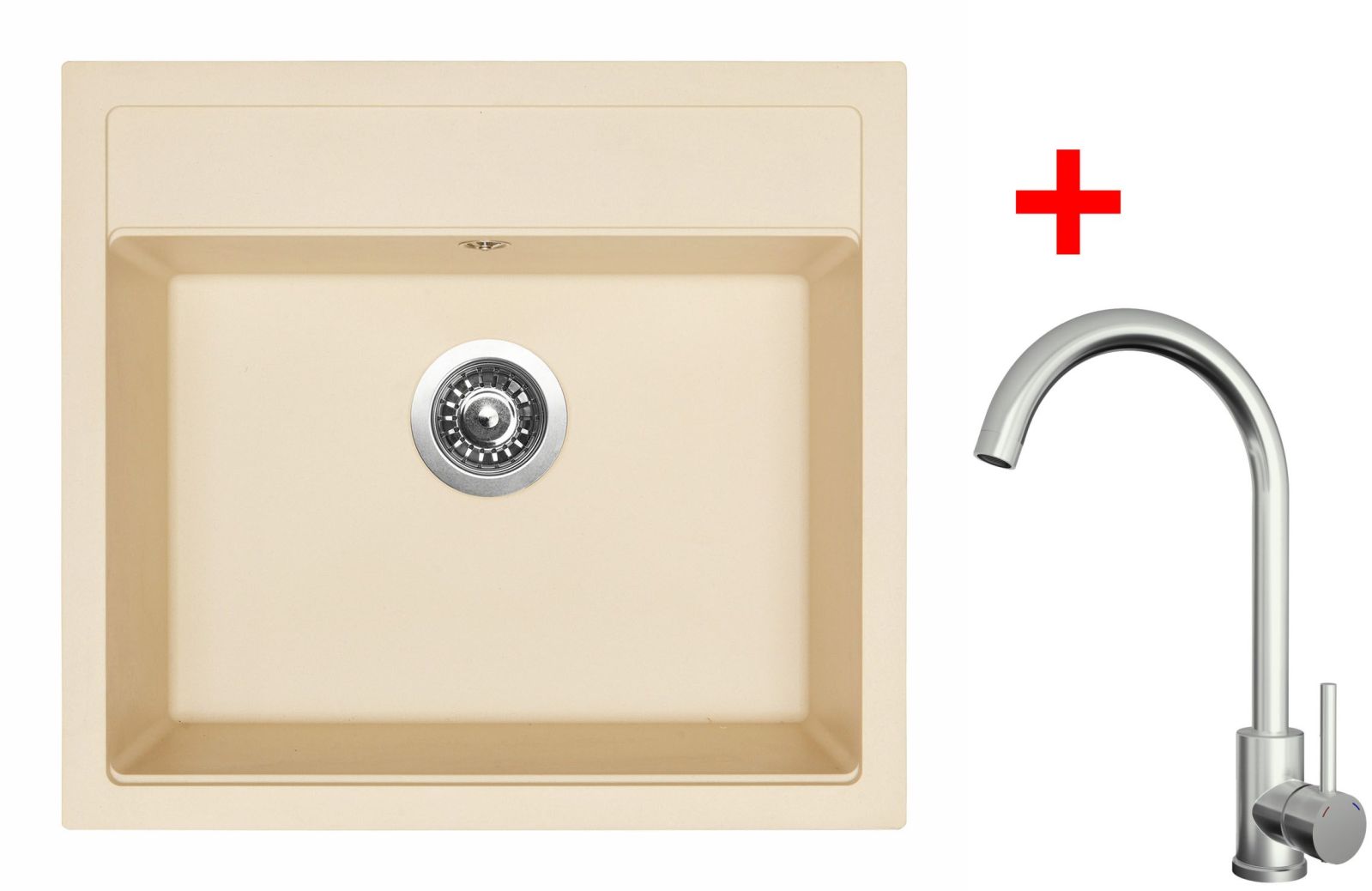Sinks SOLO 560 Sahara + ARCO celonerezová