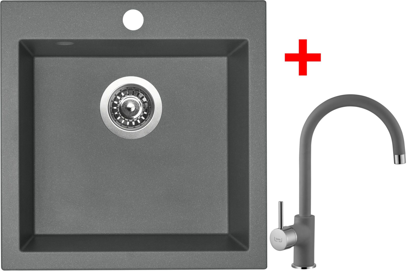 Sinks VIVA 455 Titanium + Vitalia GR