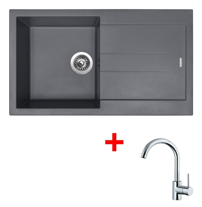 Sinks AMANDA 860 Nanogrey+MIX 35