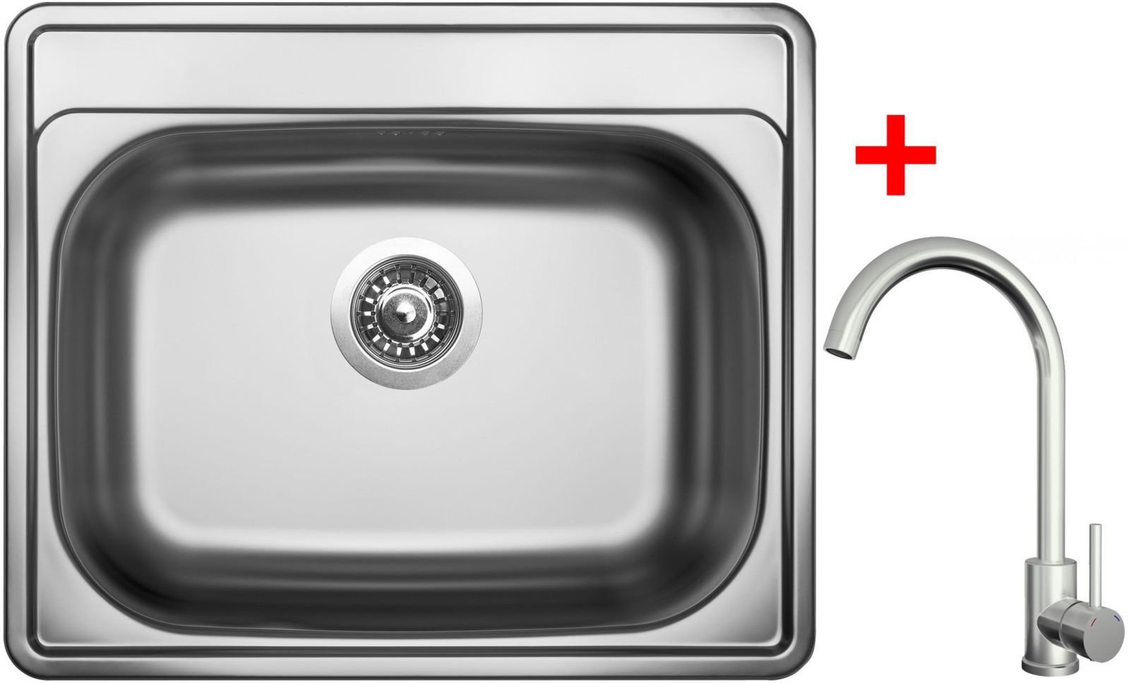 Sinks COMFORT 600 + ARCO celonerezová