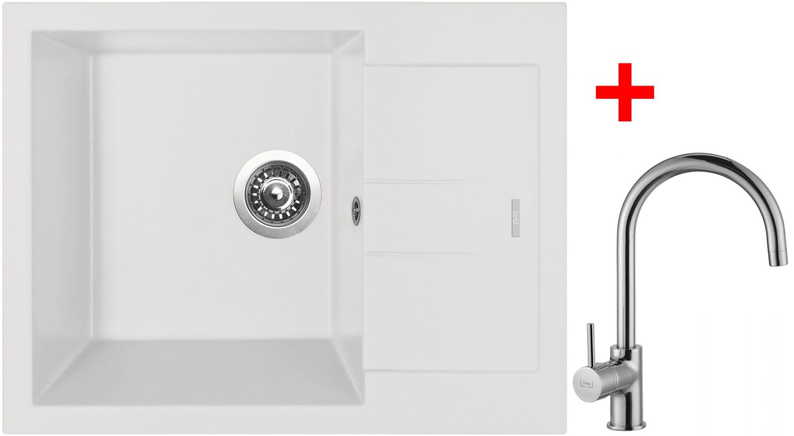 Sinks AMANDA 650 Milk + Vitalia
