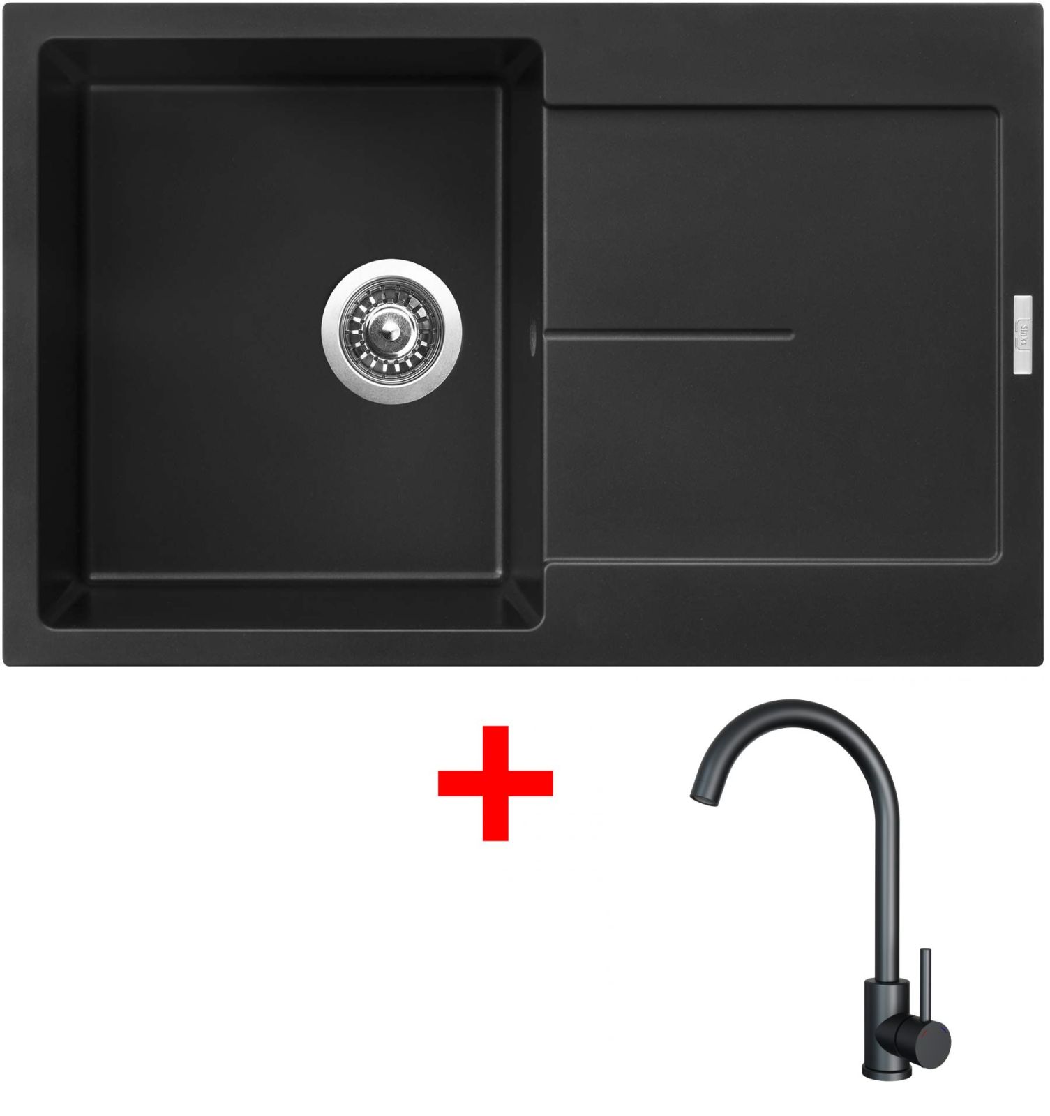 Sinks ULTIMA 790 Pureblack + ARCO černá matná