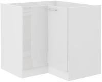 Spodní rohová skříňka LARA WHITE 90x90 ND 1F BB