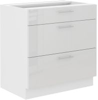Spodní skříňka LARA WHITE 80 D 3S BB
