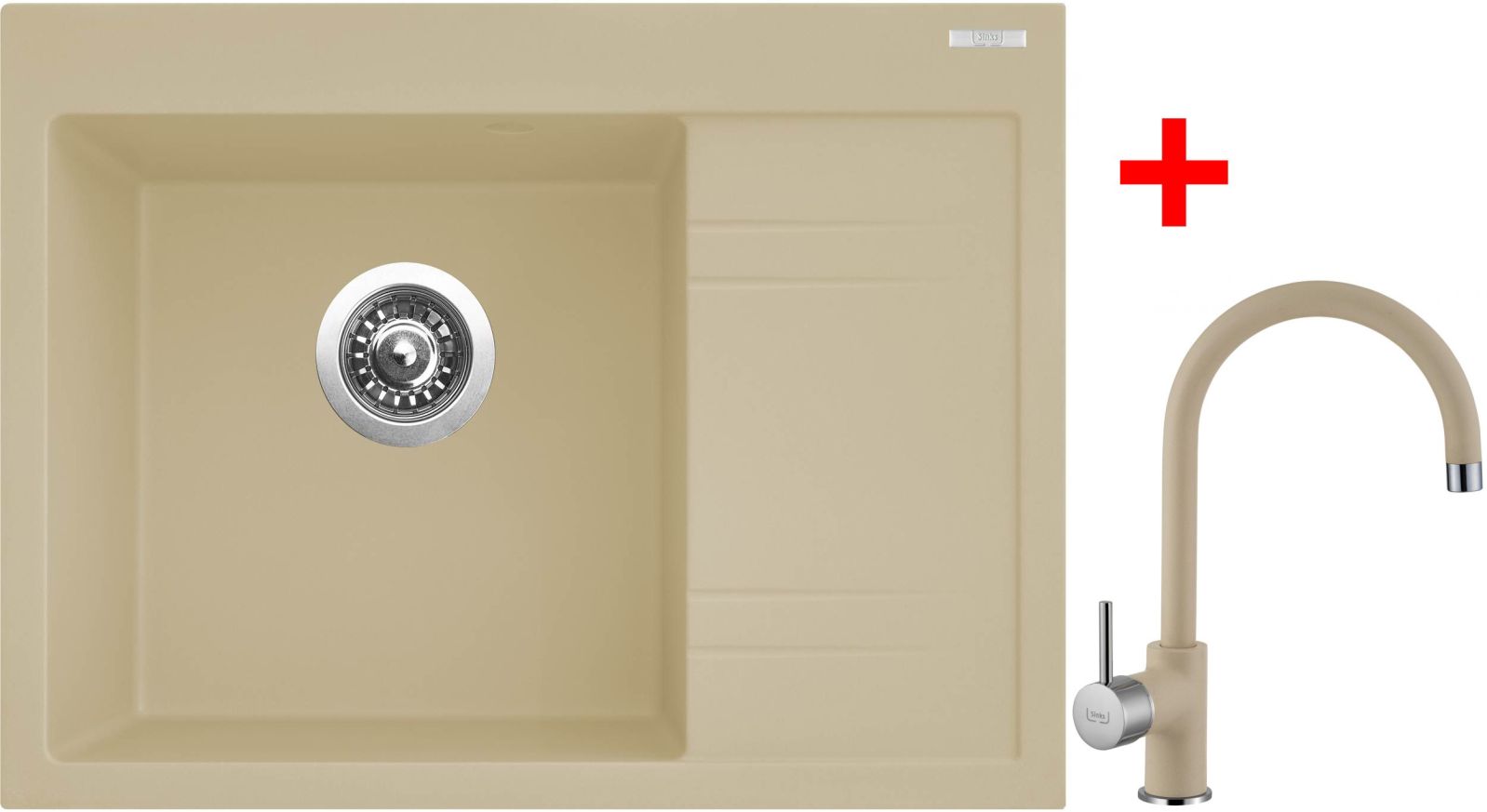 Sinks RIM 650 L Sahara + Vitalia GR