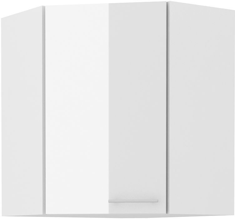 Horní rohová skříňka LARA WHITE 60x60 GN-72 1F