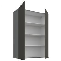 Horní skříňka ARIA ANT GRAFIT 80 G-108 2F