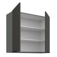Horní skříňka ARIA ANT GRAFIT 80 G-72 2F
