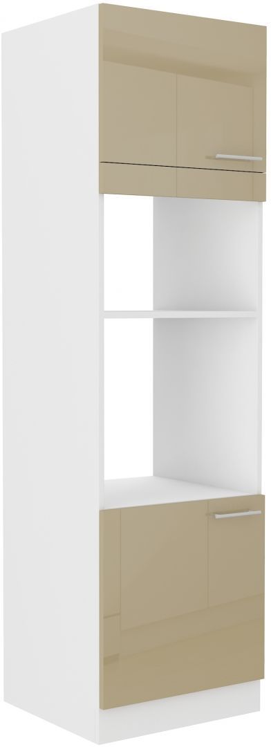 Skříň na vestavnou troubu a mikrovlnku LARA CAPPUCINO 60 DPM-210 2F