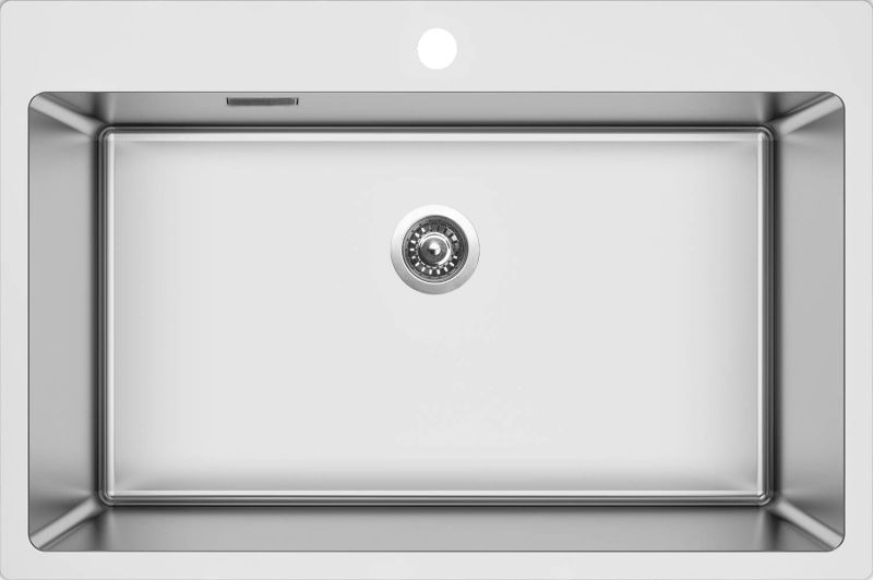 Sinks BLOCKER 760 V 1mm kartáčovaný