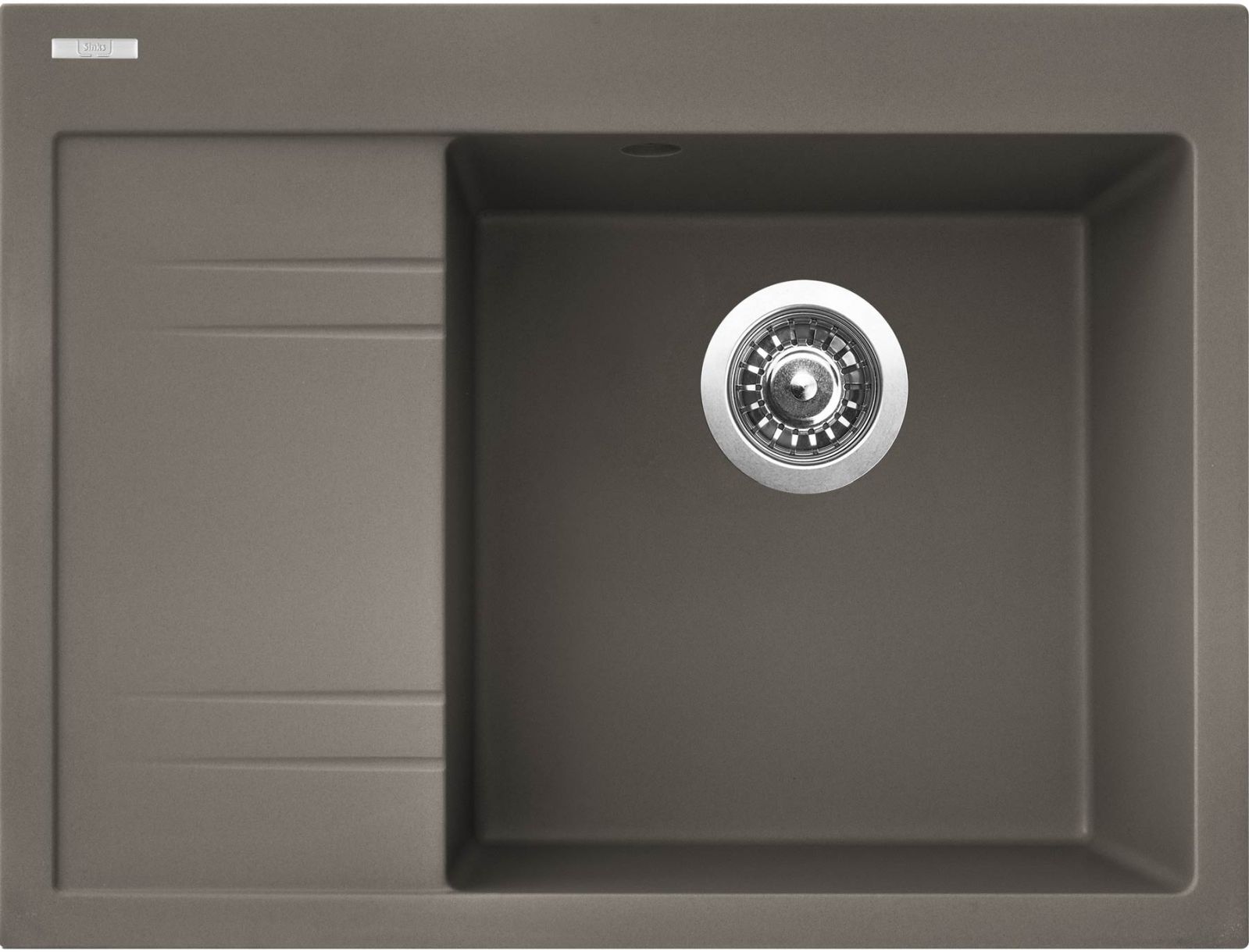 Sinks RIM 650 P Truffle pravý
