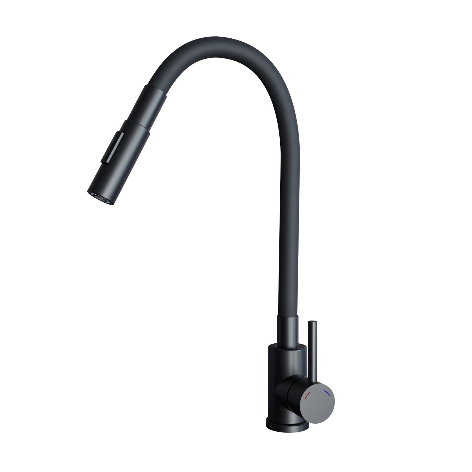 Sinks ELASTA S černá matná
