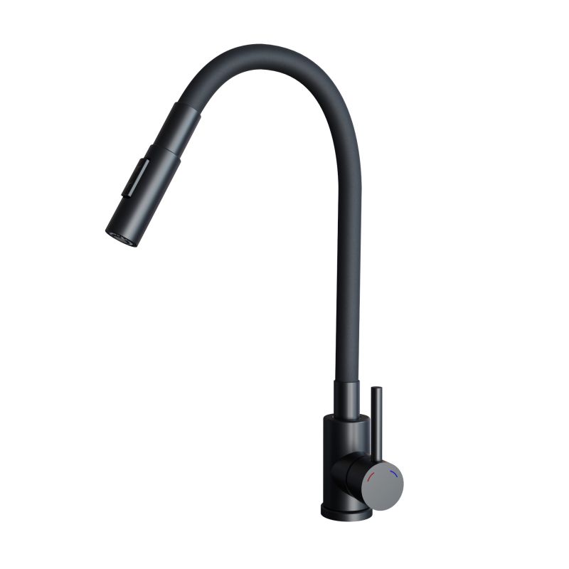 Sinks ELASTA S černá matná