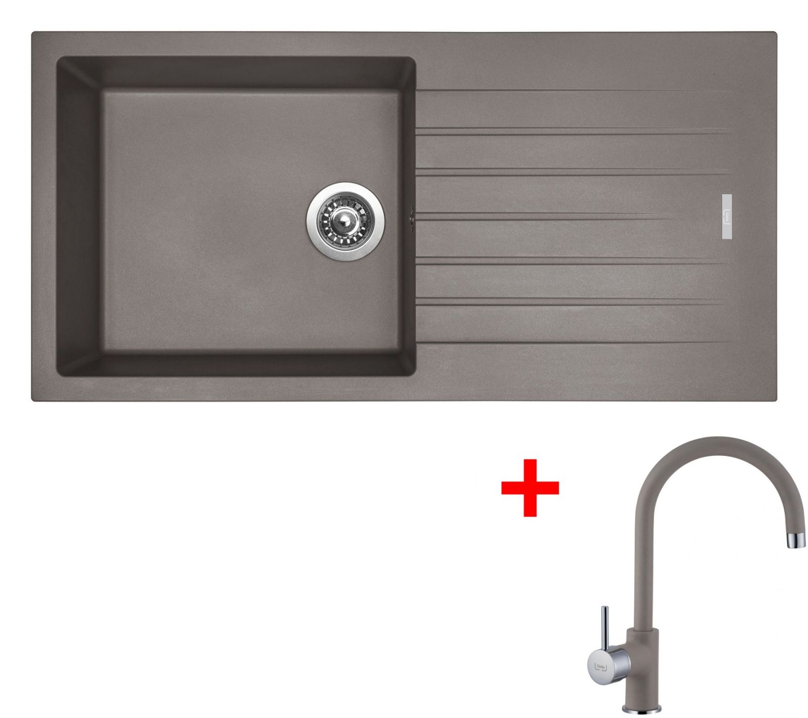 Sinks PERFECTO 1000 Truffle + Vitalia GR
