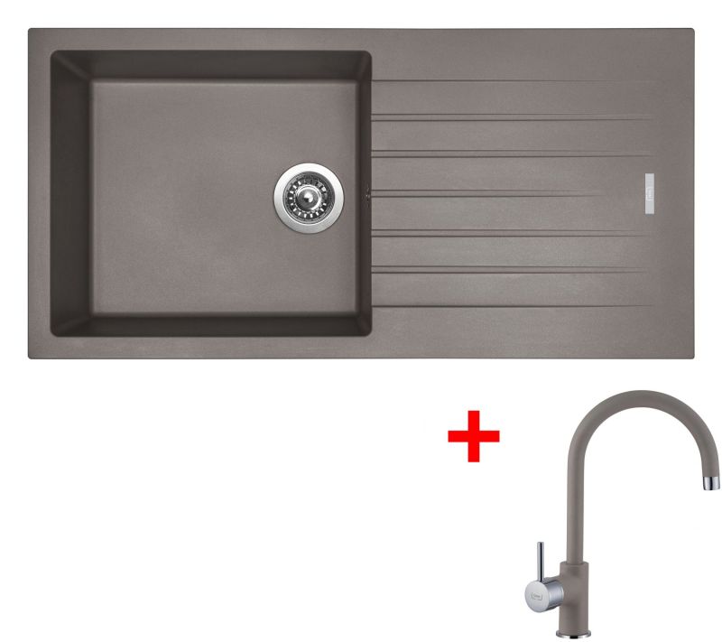 Sinks PERFECTO 1000 Truffle + Vitalia GR