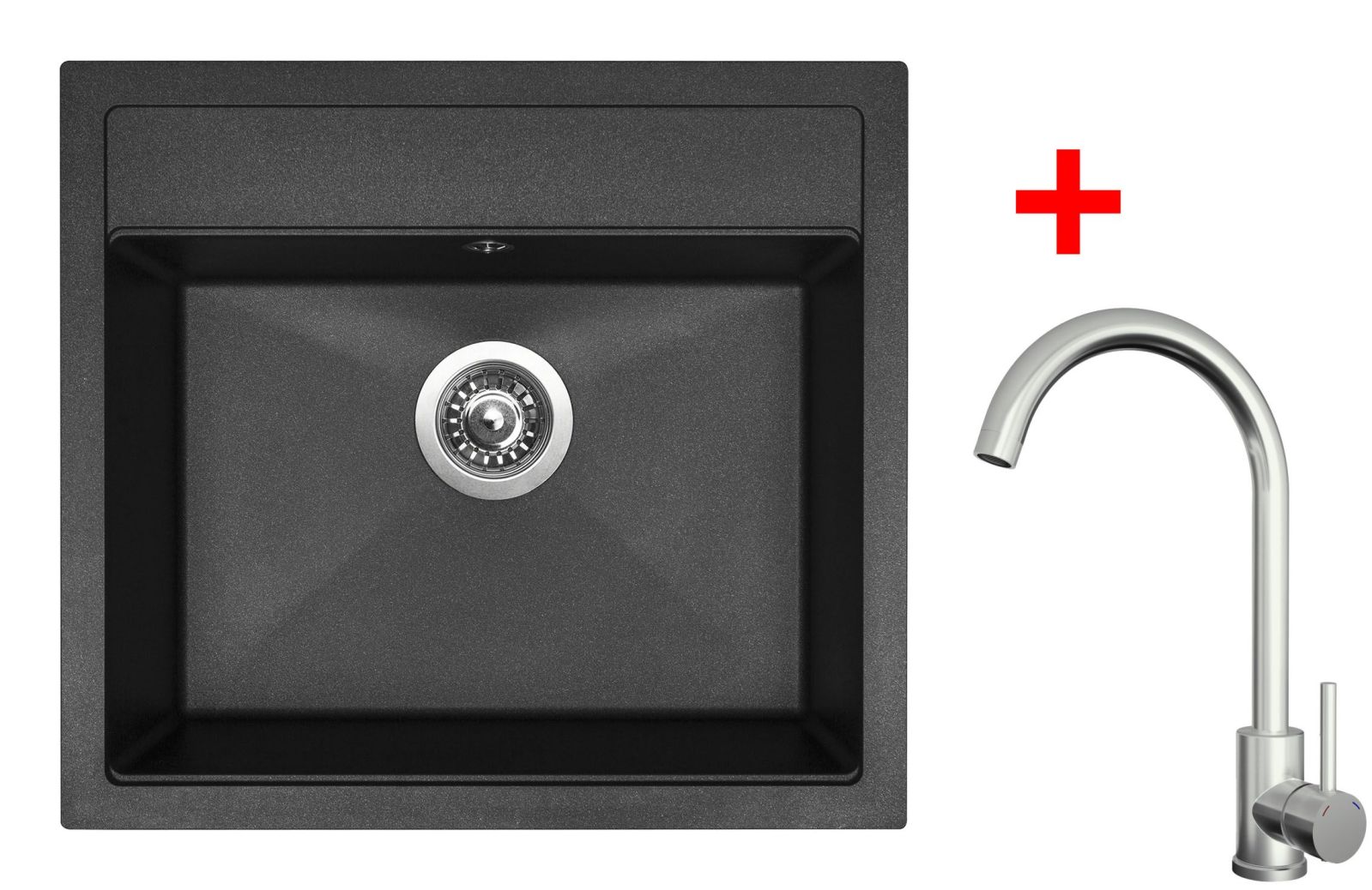 Sinks SOLO 560 Granblack + ARCO celonerezová