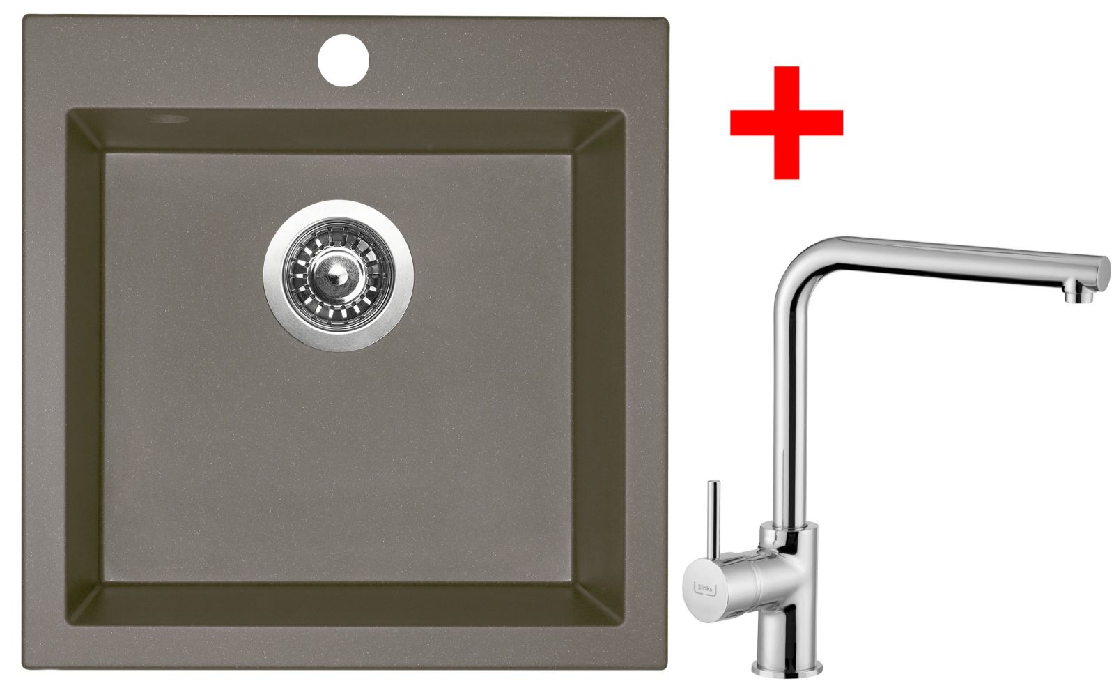 Sinks VIVA 455 Truffle + Elka