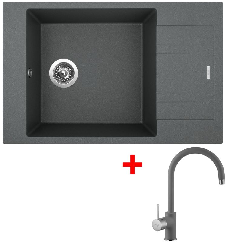 Sinks VARIO 780 Titanium + Vitalia GR