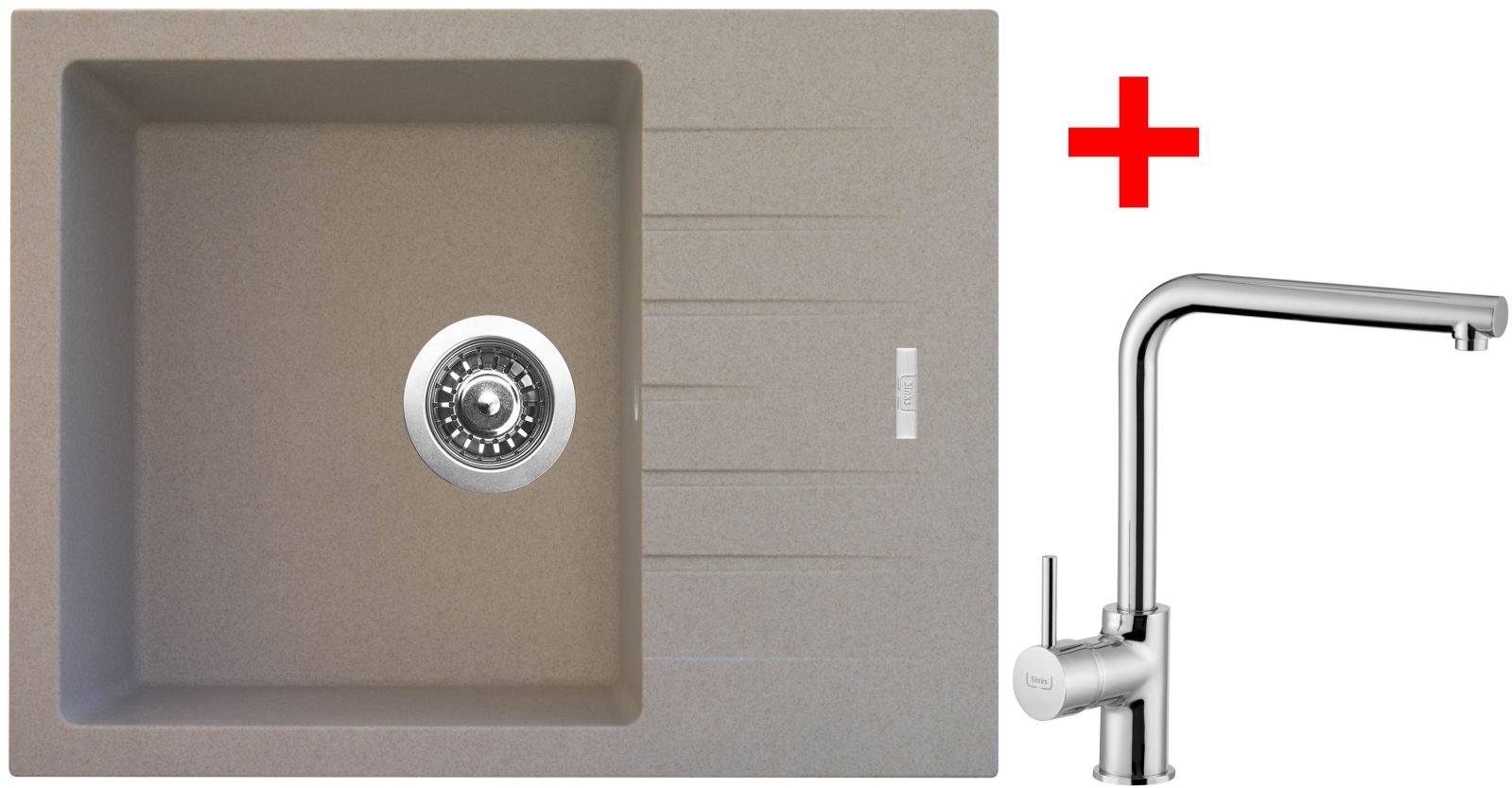 Sinks PERFECTO 650 Avena + ELKA lesklá