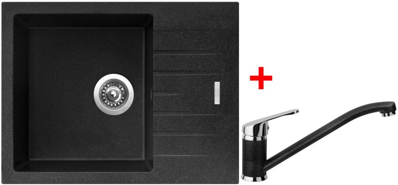 Sinks PERFECTO 650 Granblack + Pronto GR
