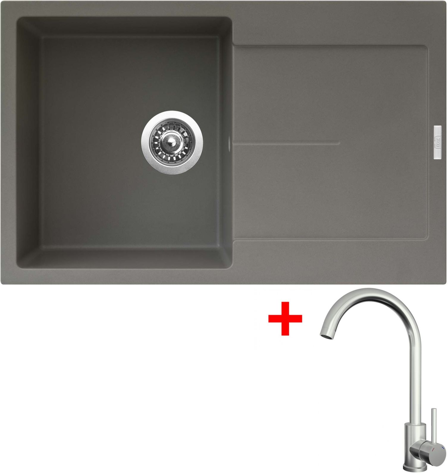 Sinks ULTIMA 790 Truffle + ARCO celonerezová