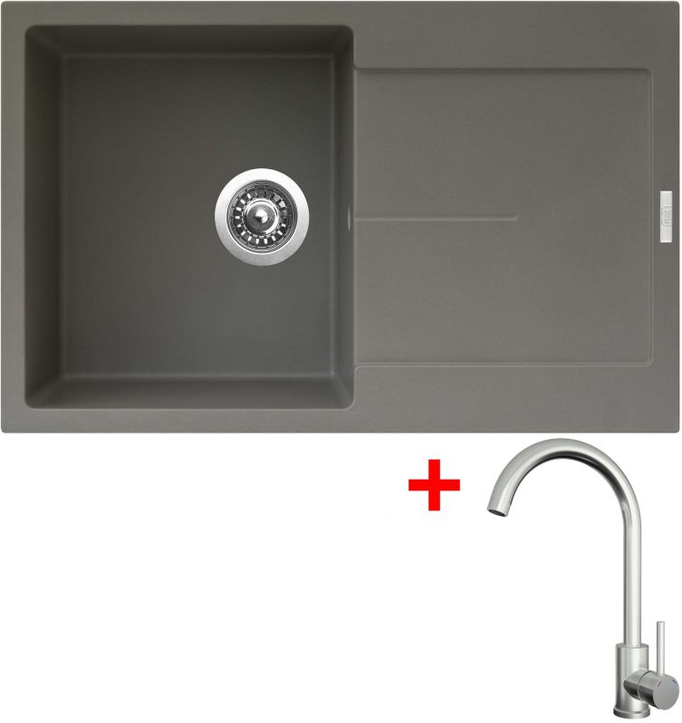 Sinks ULTIMA 790 Truffle + ARCO celonerezová