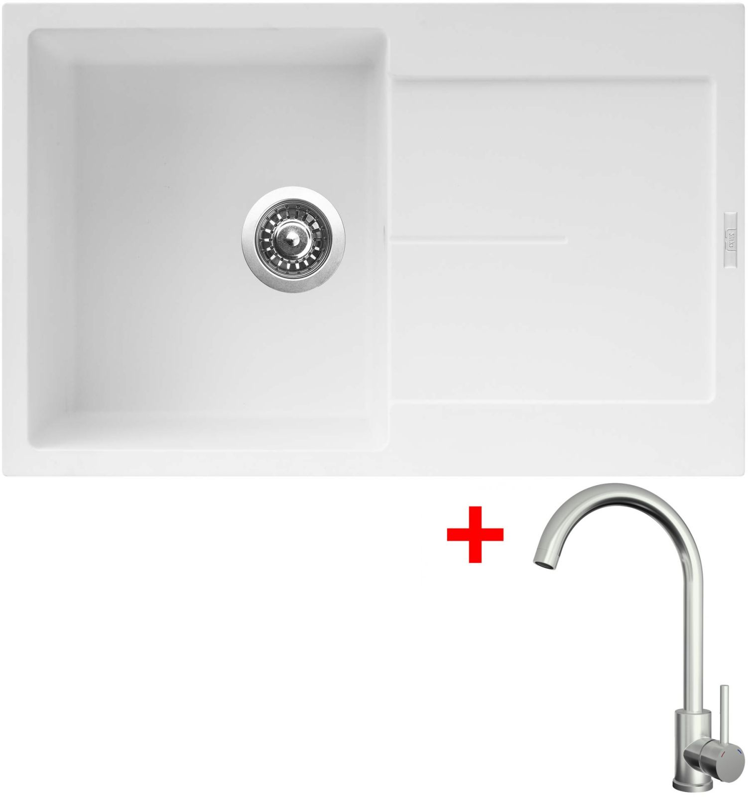 Sinks ULTIMA 790 Milk + ARCO celonerezová