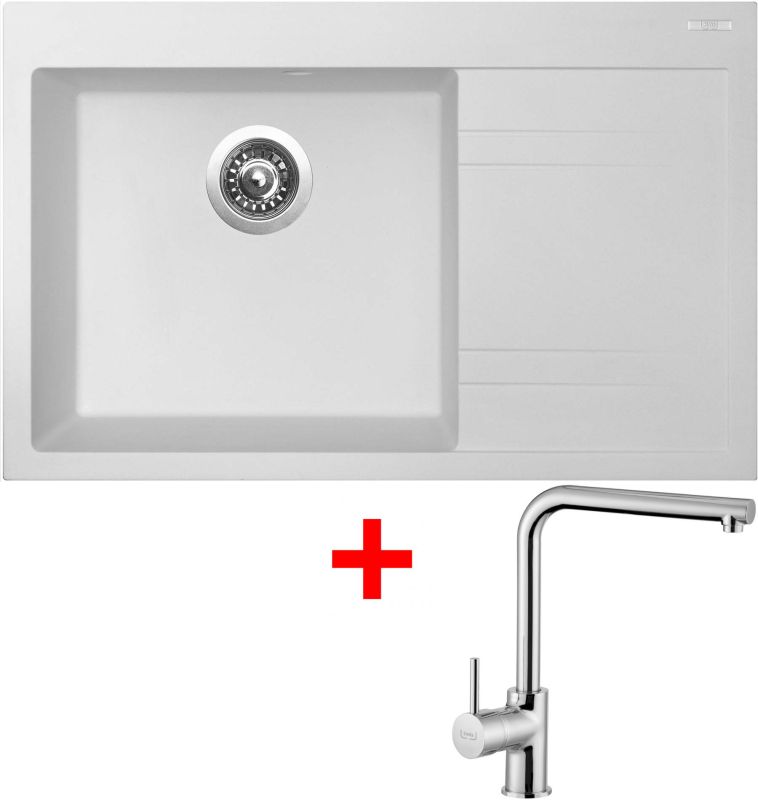 Sinks RIM 780 L Milk + Elka