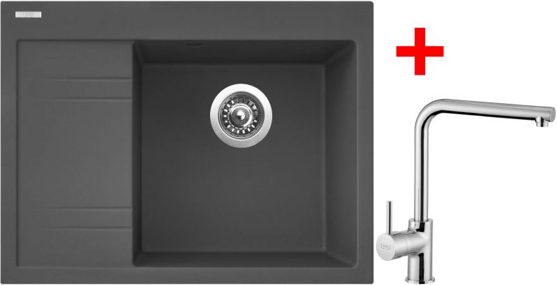Sinks RIM 650 P Titanium + Elka