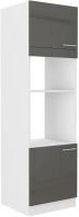 Skříň na vestavnou troubu a mikrovlnku LARA GREY 60 DPM-210 2F